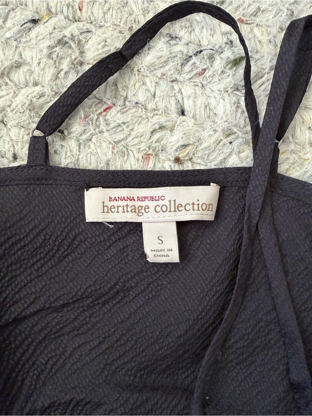 NWOT Banana Republic Black Silk Camisole S - Picture 3 of 5